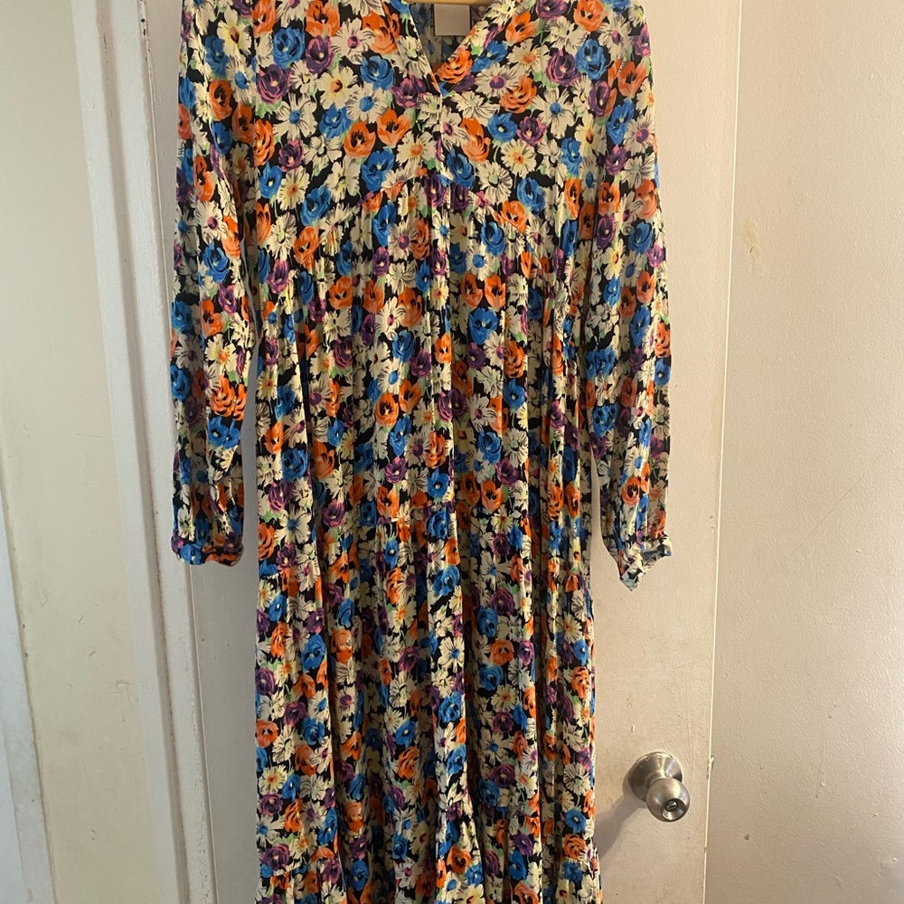 Zara Multicolor Floral Dress